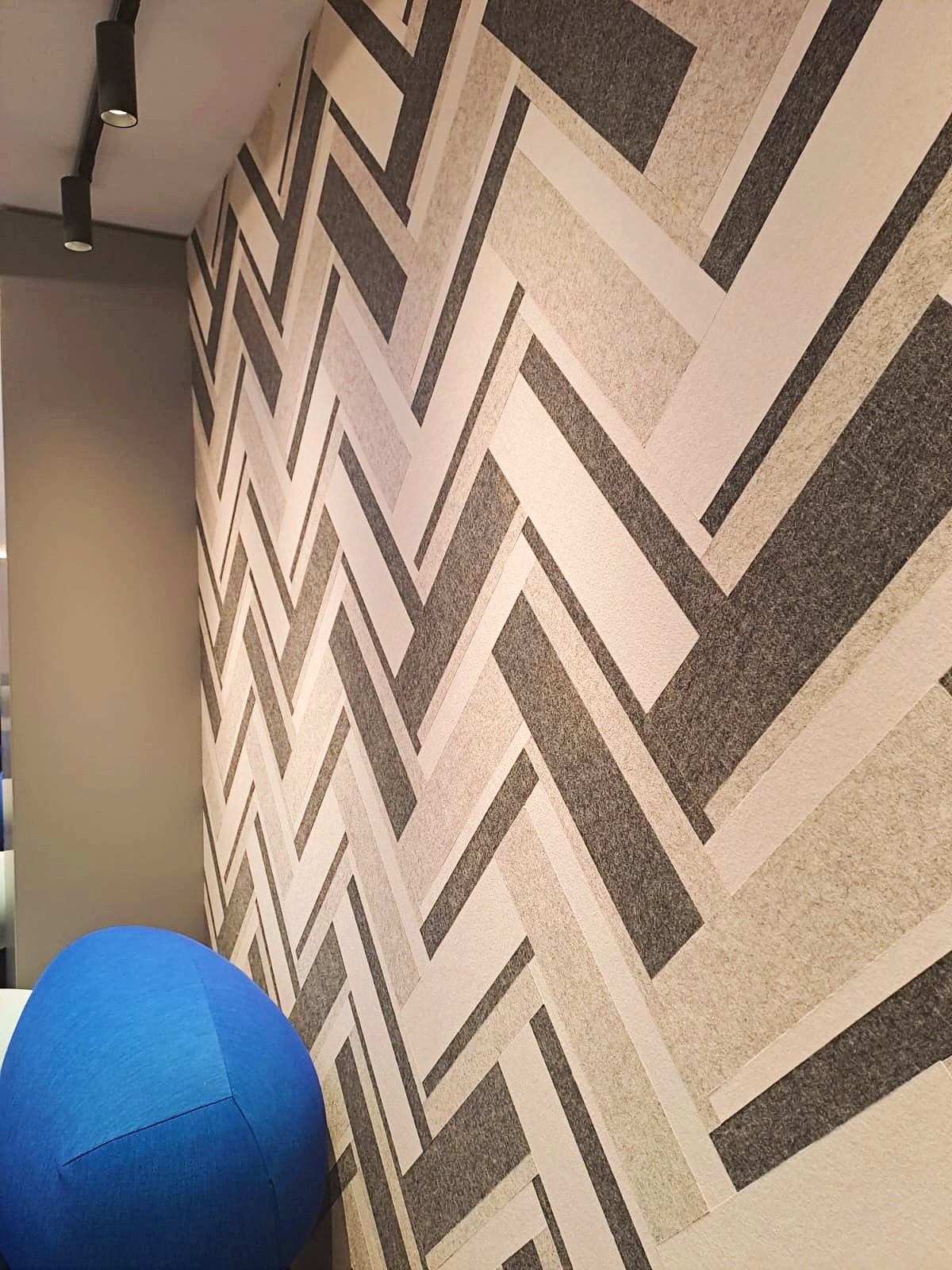 Printed Acousticscreen